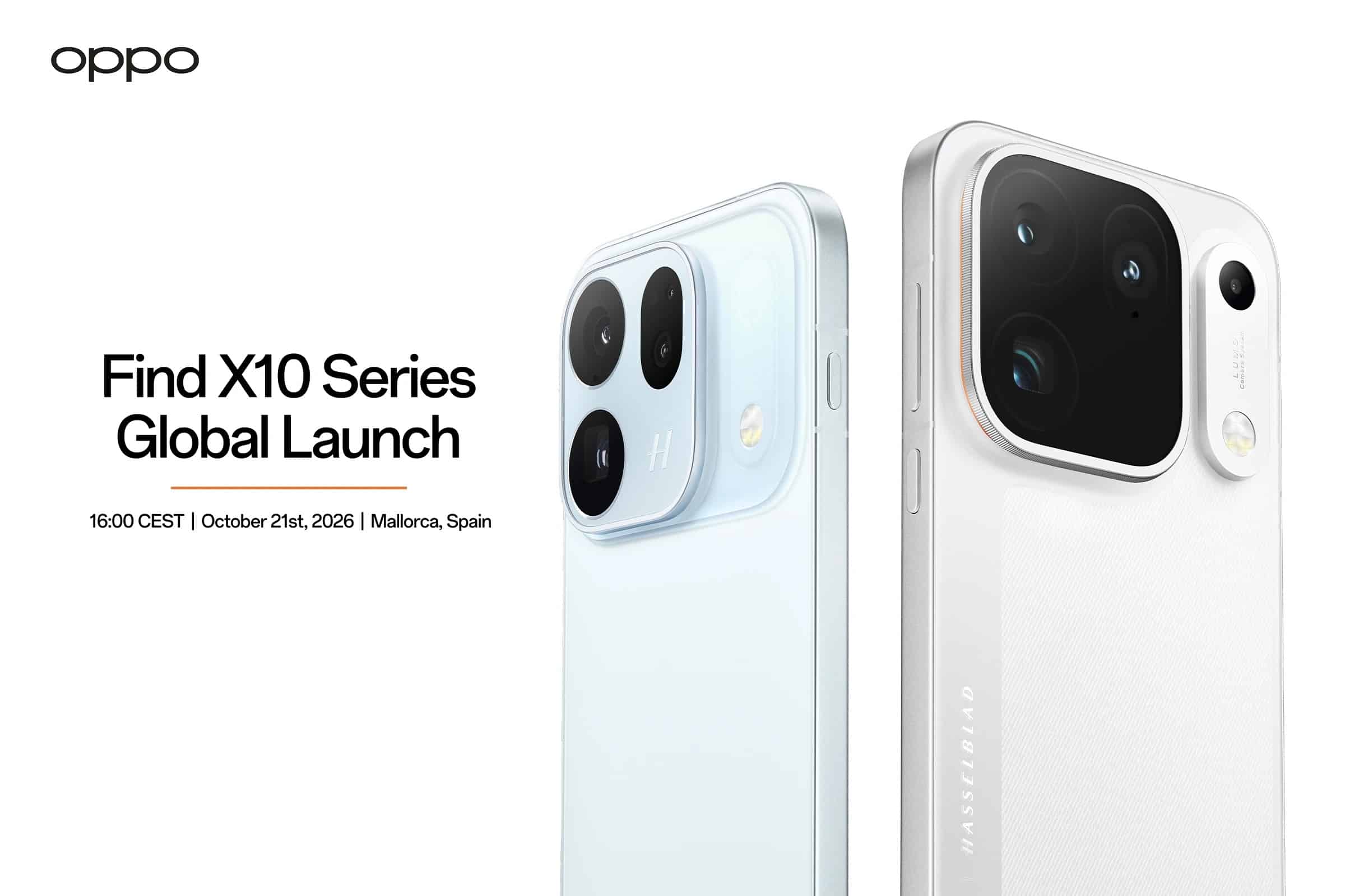 هاتفا OPPO Find X10 وFind X10 Pro Max بتصميم الزجاج المصقول ووحدة كاميرا هاسلبلاد